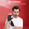 Half Finger Breathable Bodybuilding Training Silicone Palm Weightlifting Gloves Fitness Gloves Dumbbells Gloves Gym Mittens