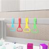 Bed Accessories Baby Pull Ring Solid Color Baby Crib Hooks Stroller Toy Ring  Auxiliary Standing