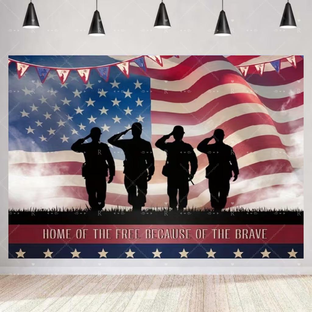 American Independence Day Theme Festival Party Decorations 250th Anniversary Celebration Cup Plate Tableware Background Supplies