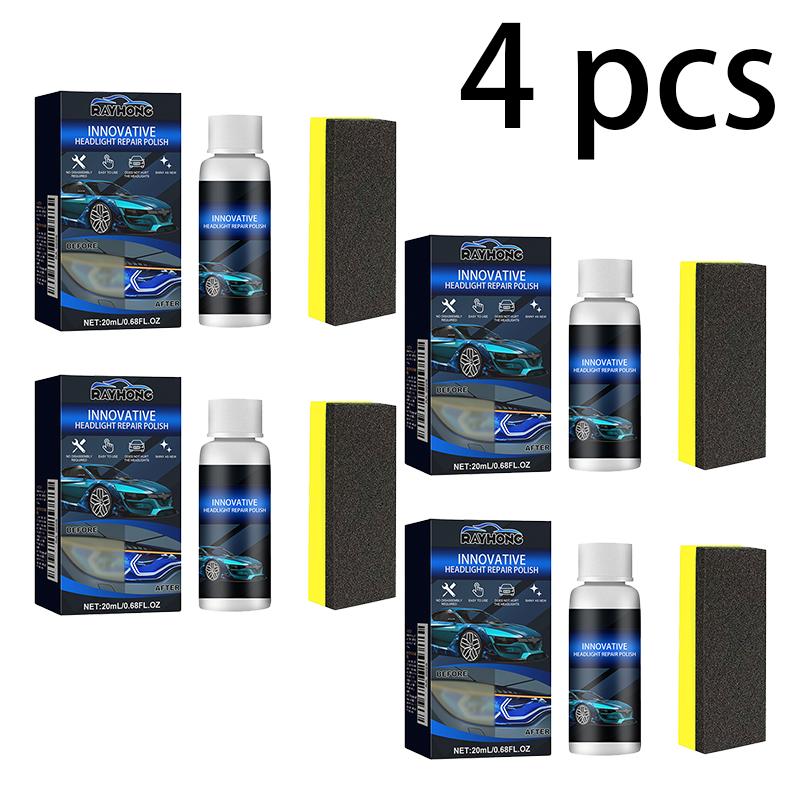 RAYHONG Car Headlight Restoration Liquid Car Lamp Crystallization Refurbishing Restorer Tool Car Headlight Coating Refurbishing Restorer