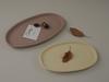 DIY Crystal Epoxy Silicone Molds Gypsum Cement Round Oval Tray Storage Tray Tea Plate Creative Mirror Silicone Mold For Resin