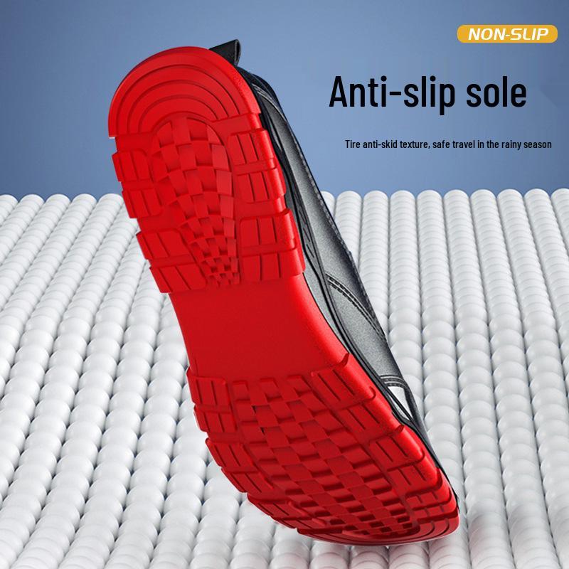 Men's Trendy Slip-On Non-Slip Rain Sneakers - Outdoor Low-Top Water Shoes