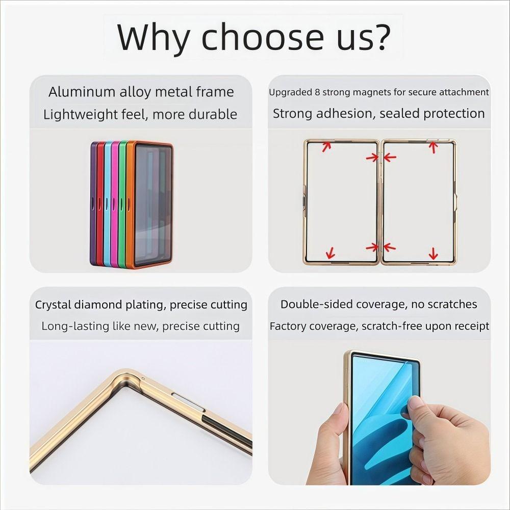 2-in-1 PSA/CGC Graded Card Protective Box Transparent UV Protection Metal Magnetic Case Double-sided Glass with Stand