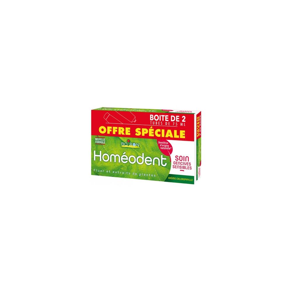 

Homeodent Chlorophyll Sensitive Зубная паста для ухода за деснами, упаковка из 2 шт.