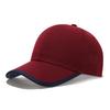 New Baseball Cap With Cotton Brim And Color Blocking Work Caps Outdoor Hats Women Men Unisex Summer