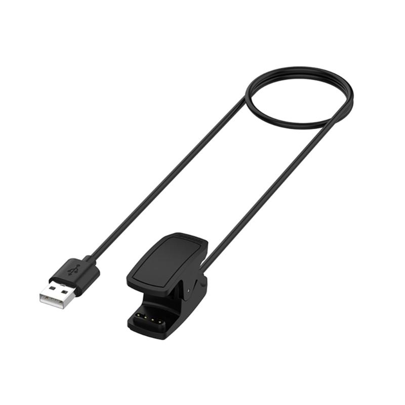 Clip On Smartwatch Charge Cable Charging Line Cord Rope Black for MK3i/MK3 Smartwatches Charger