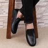 Men's Leather Shoes, Made of Genuine Leather, Summer Breathable Soft Leather Cover, Business Casual Leather Shoes, Bean Shoes, Men's Shoes