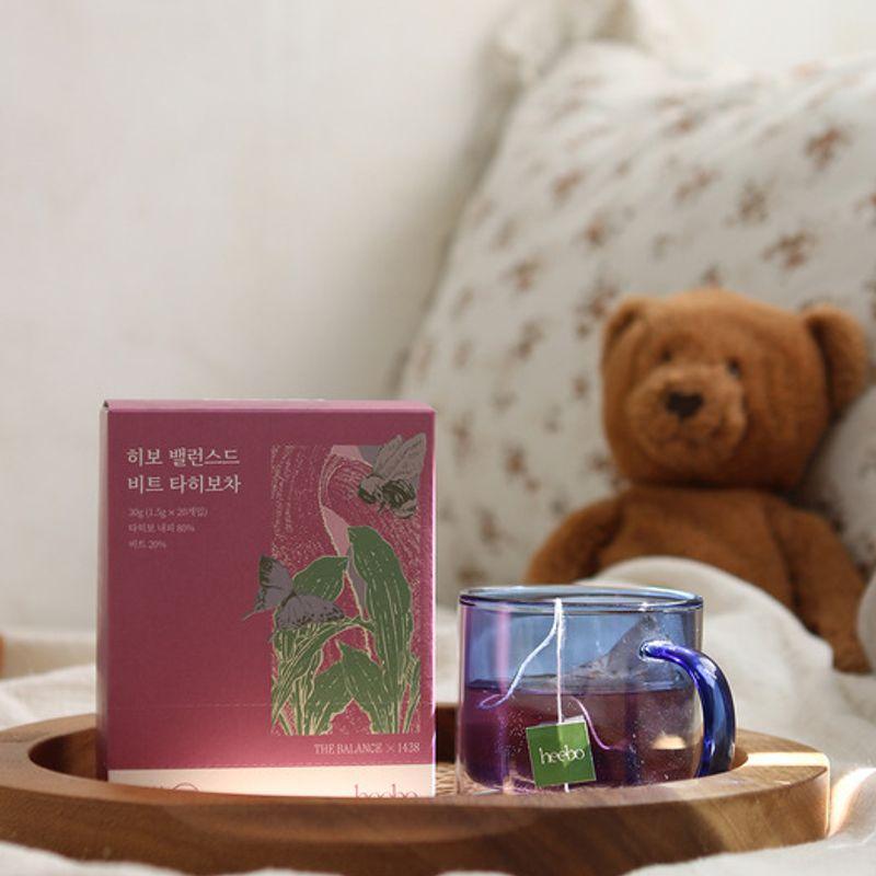 Hibo Balanced Beet Taheebo Tea 3 Boxes (1.5g X 60EA)