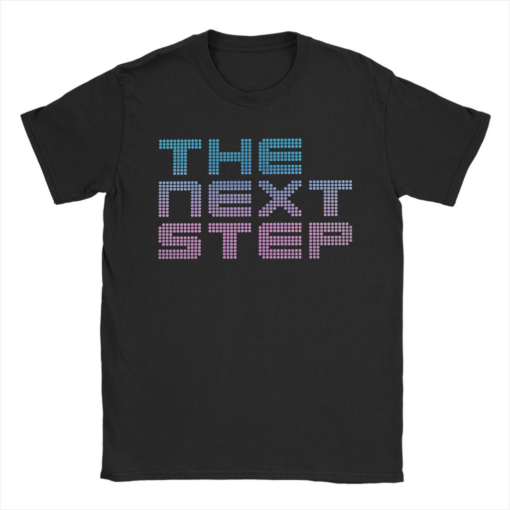The next step Unisexs T Shirts Awesome Tees Short Sleeve O Neck TShirts 100 Cotton 4XL 5XL Tops
