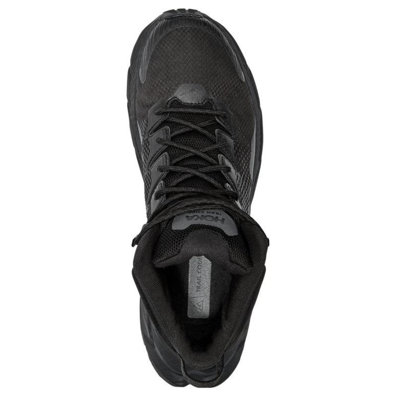 HOKA One One Trail Code Gore Tex Black Raven Bėgimo bateliai 1123165-BRVN