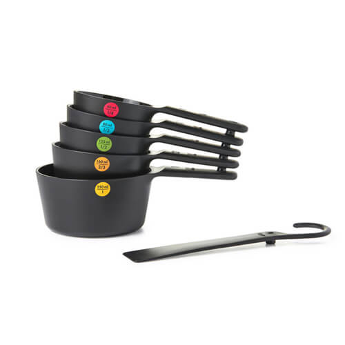 

Пластиковый измерительный набор OXO Good Grips (черный) (Чашки)