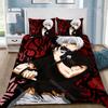 Anime Dekbed Kussensloop Beddengoed Set Volwassen Jongen Tokyo Ghoul Meisje Slaapkamer Decoratie Kinder Cadeau Enkel Dubbel Grote Maat