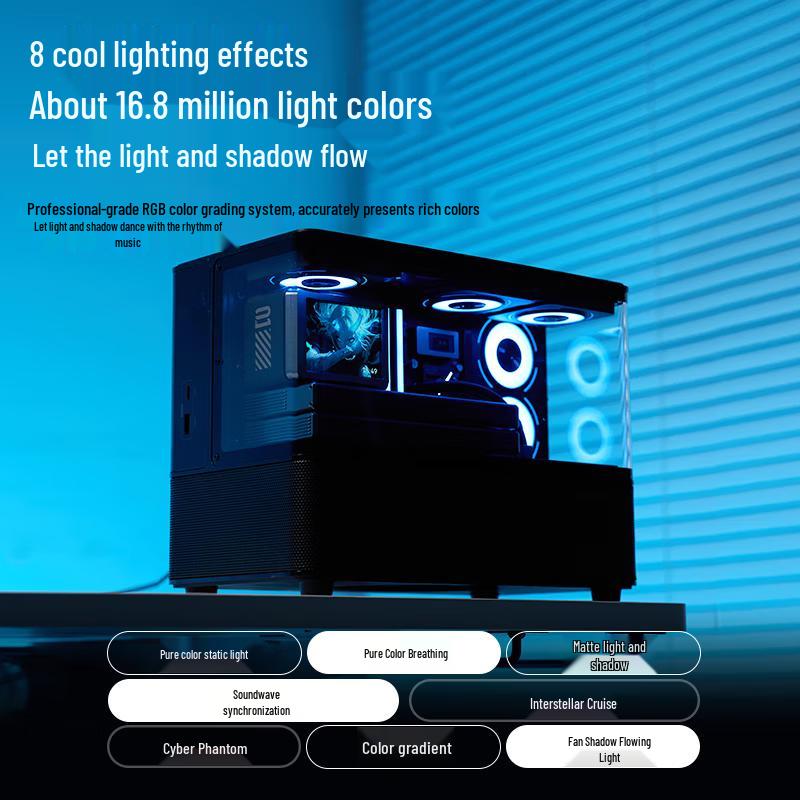 EDIFIER NEW CYBER Desktop Bluetooth Speaker with Ambient Light (CN version)