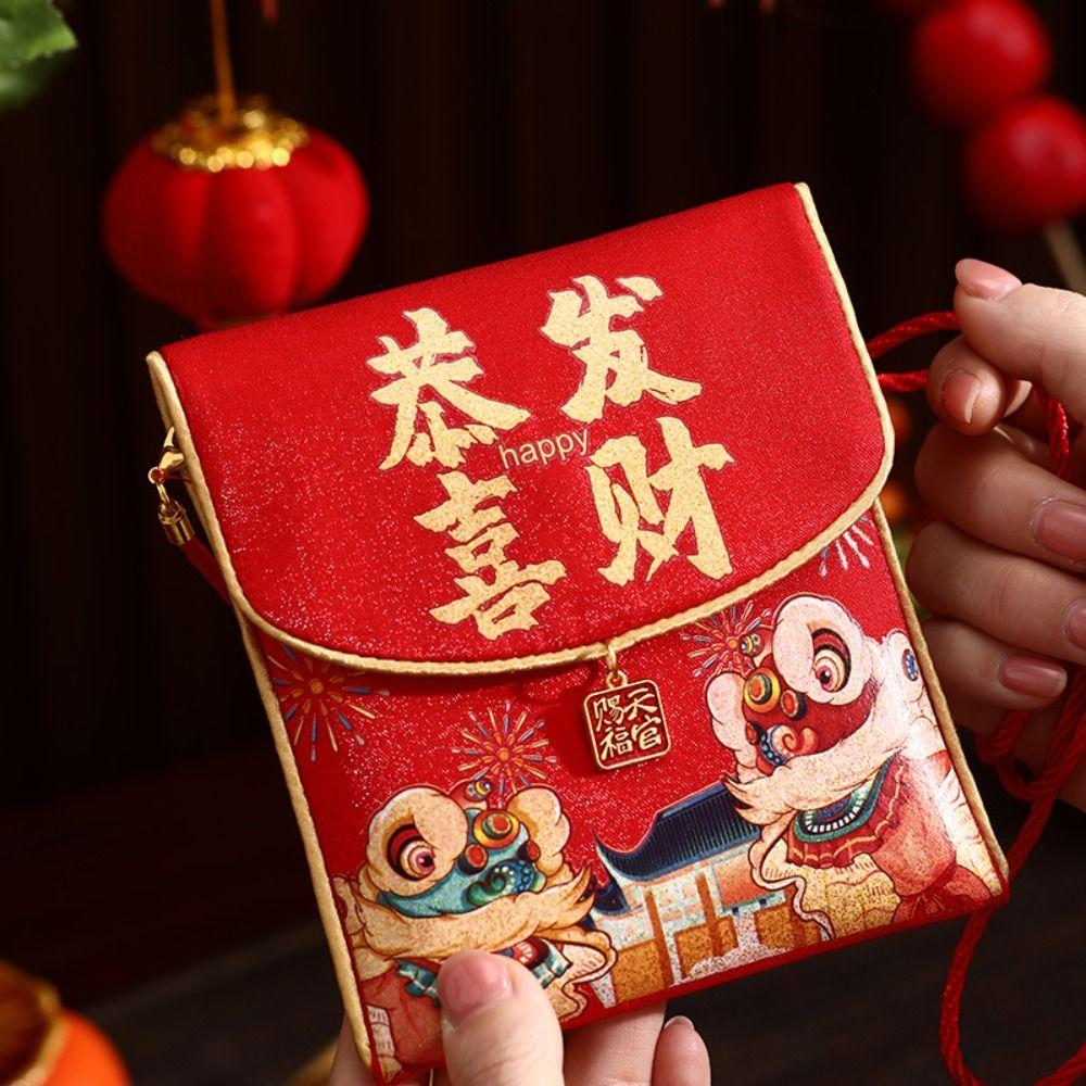 Traditional New Year Red Envelopes Blessing Good Lucky Red Packets  Lunar New Year Gifts