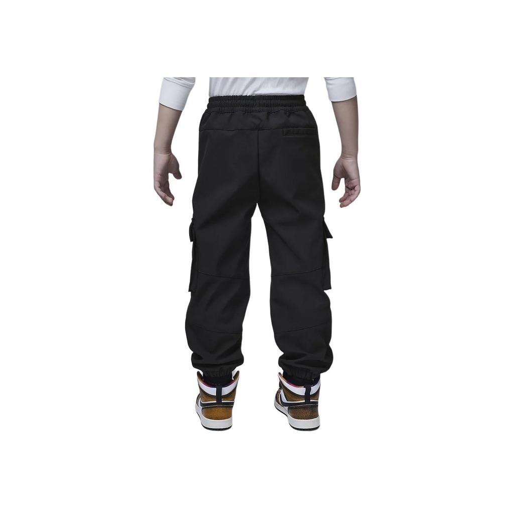 Jordan Fashion Versatile Comfortable Fleece Cargo Pants Kids bottoms Black FZ1965-010