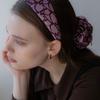 Jean Paul Clarisse Velvet Pattern Hairband LFHB0712