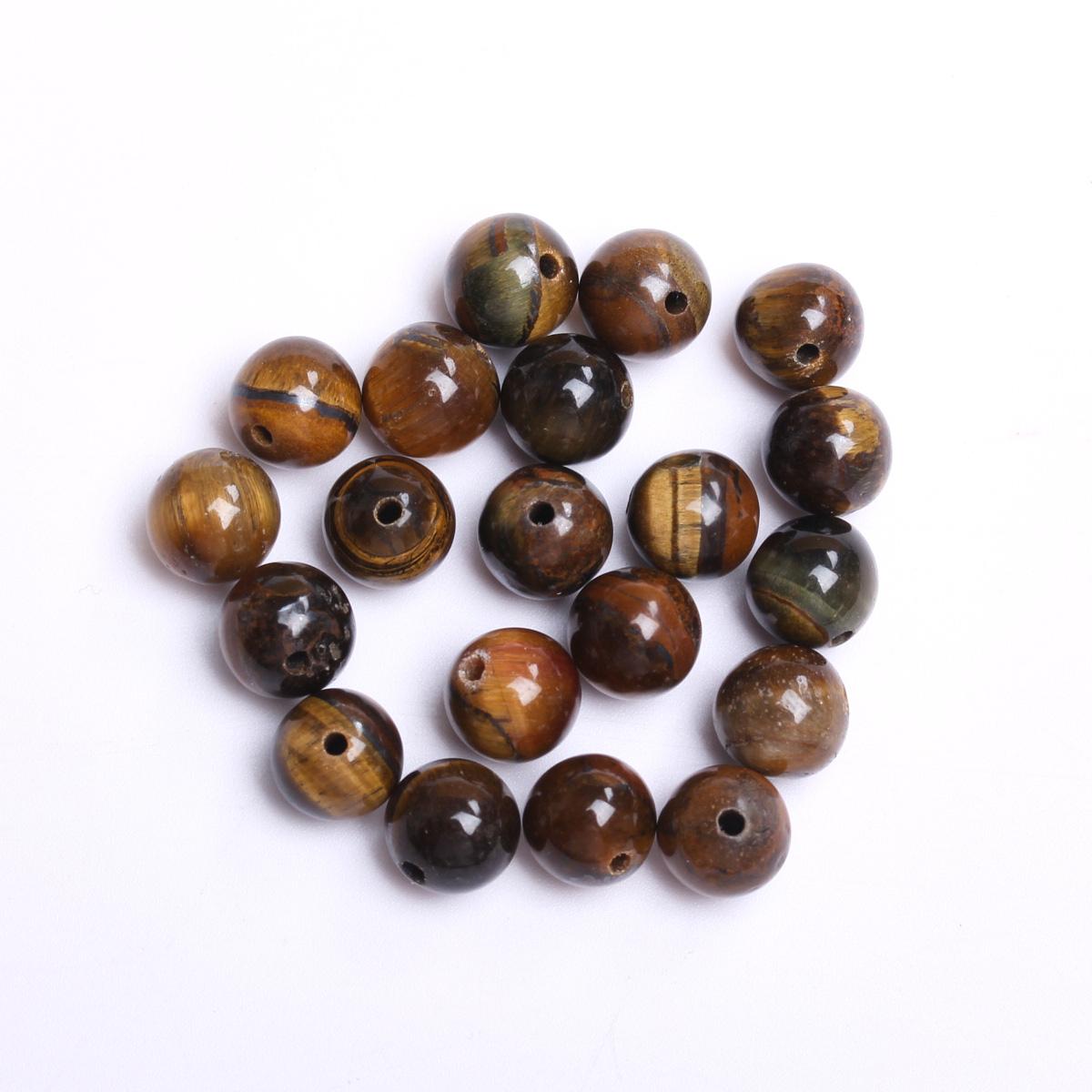 

4/6/8/10/12 мм бусины из натурального камня, бусины с тигровым глазом, свободные бусины, 15/20/30/40 шт., круглые бусины с тигровым глазом 8mm 20pcs