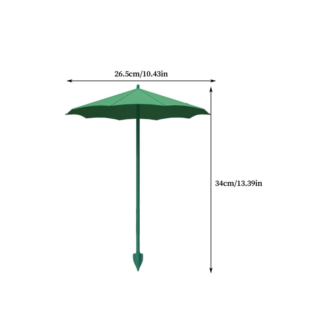 3pcs Plant Umbrella for Potted plants Seedlings sunshade umbrella UV-protective garden Plant Shades for Vegetables Seedlings
