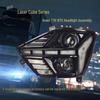 Heavy Duty Sinotruk Howo N7G Headlight Assembly: Super Bright Modified LED Laser Lens for N5G, N6G