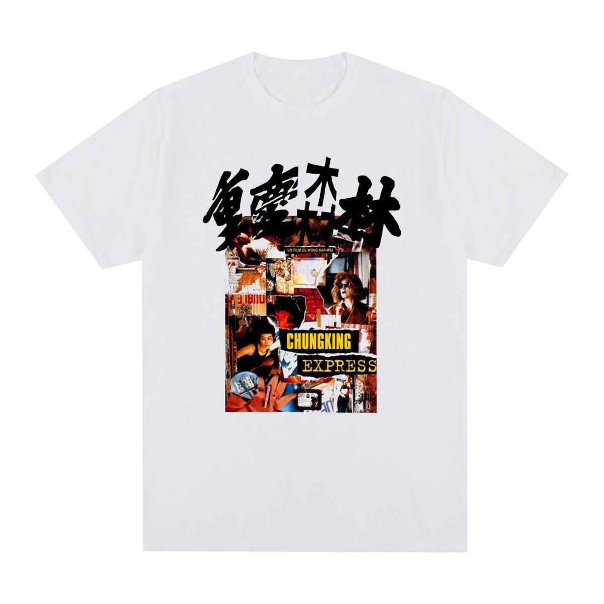 Chungking Express Vintage Tshirt Wong Karwai Movie Film Classic Chinese Cotton Unisex T Shirt New Tee Tshirt Unisexs Tops S
