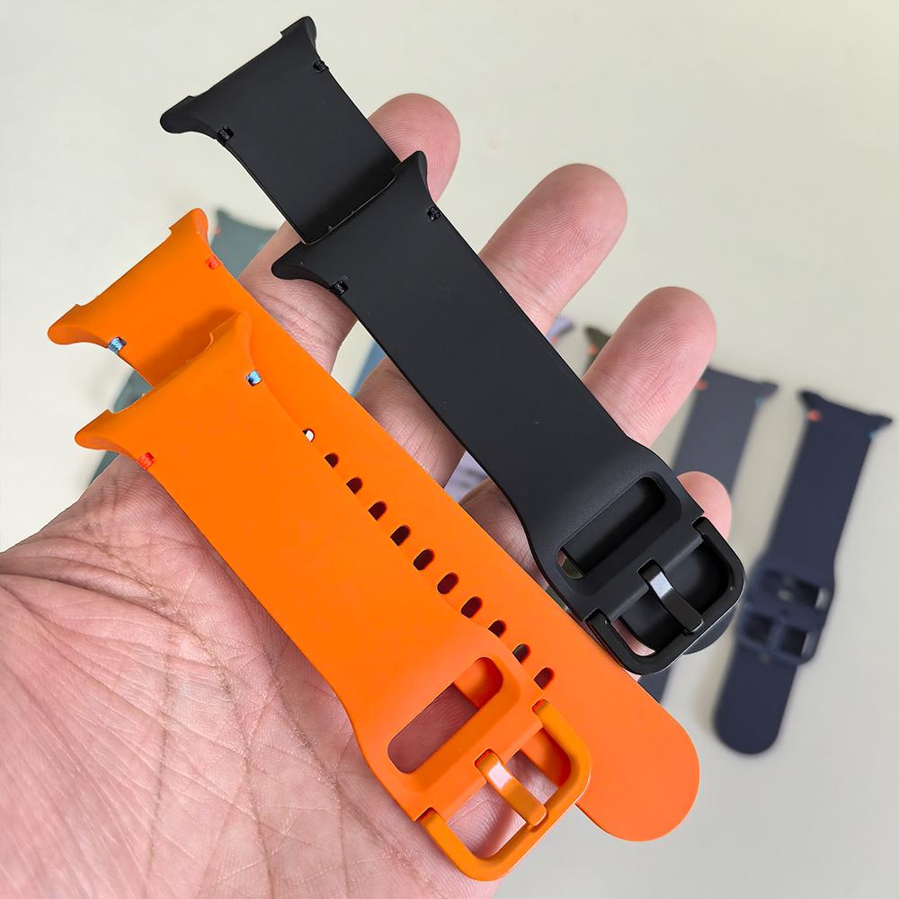 Sport Silicone Band For Samsung Galaxy Watch 8 Classic 46mm Strap For Samsung Watch8 44mm 40mm Wristband Bracelet Accessories