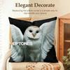 Band DDeftones Cushion Cover Natural Linen Organic Fabric DoubleSided Printing Sofa Home Decor Gift Pillow Case