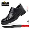 3/6/8cm Heel Increase Leather Shoes for Men Spring Summer New Designer British Style Black Groom Wedding Elevator Shoes Man