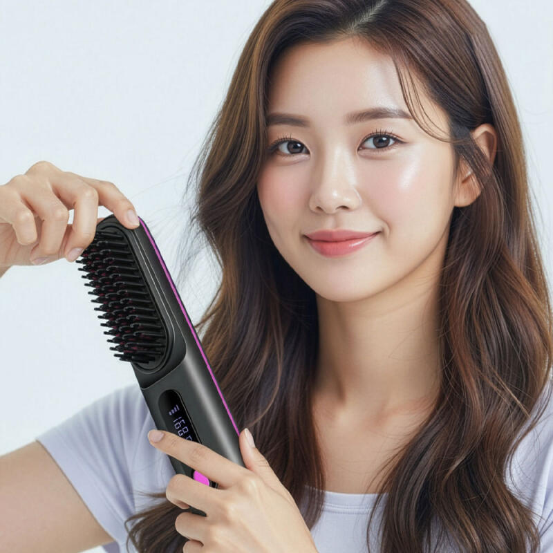 Sun Godegi Hair Brush / Straight Volume Wave