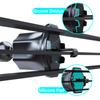 Universal Car Air Vent Clip 17mm Ball Head for Car Air Outlet Phone Holder 360 Rotation Phone GPS Brackets Air Vent Metal Hook