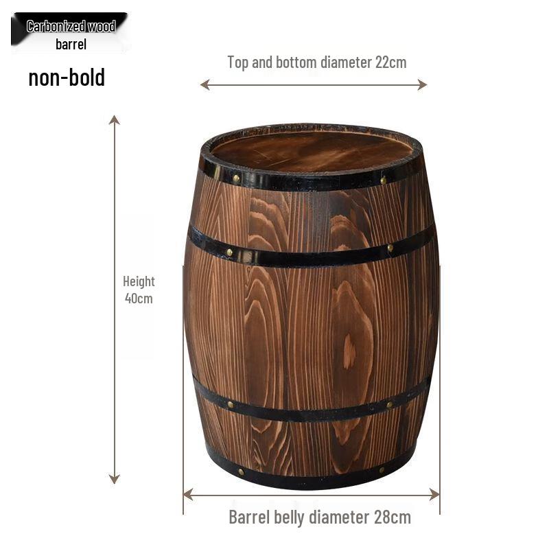 

Custom Solid Wood Decorative Oak Barrel
