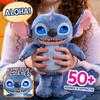 Cartoon  Stitch Multi Expression Plush Doll 50+ Sound And Expression Interactive Toy Creative Bedroom Companion Fans Gifts