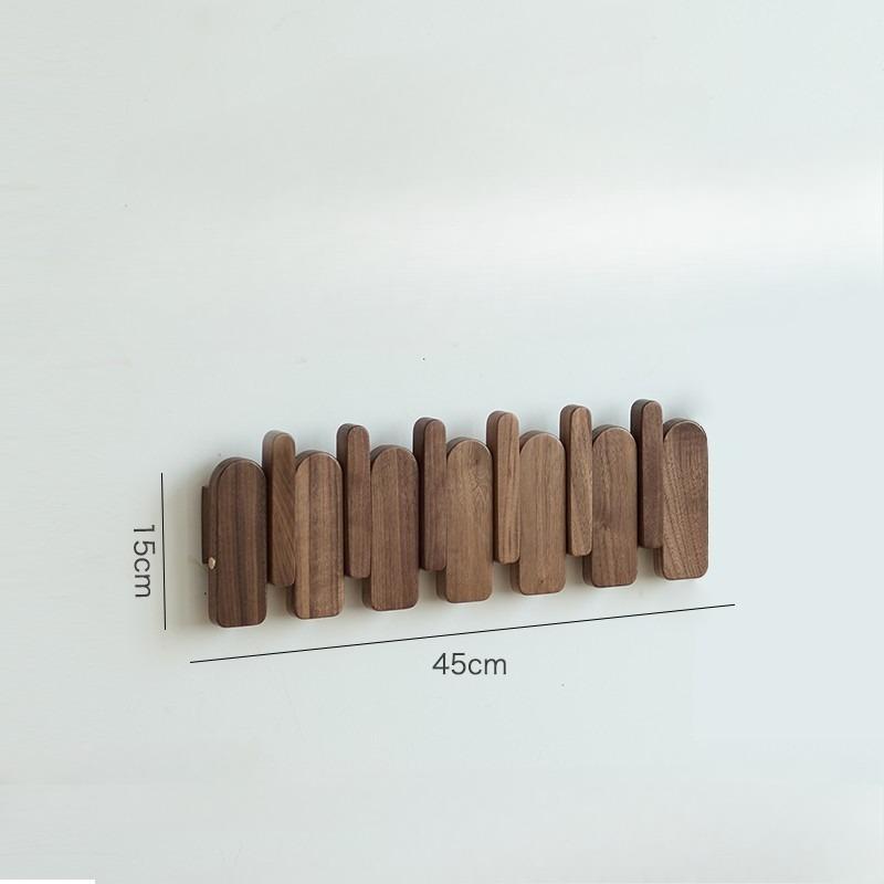 Wall Hanger Coat Rack Solid Wood Portable Organizer Hatstand Minimalist Interior Furniture Coat Rack Entrance Hall Design Racks