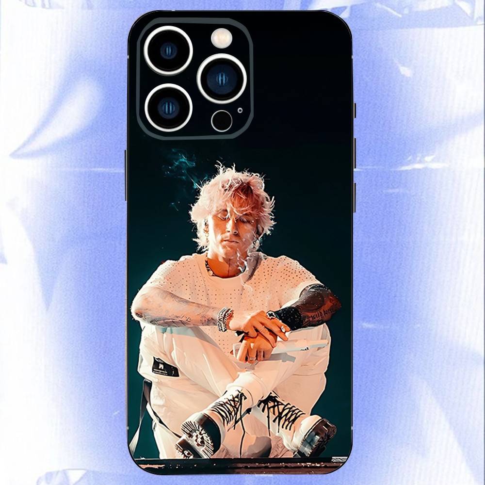 MGK LOST A-AMERICANA Black Soft Case For iPhone 17 13 14 15 11 16 12 Pro Max Pro Max Plus E Air Mini Phone Cover Shell