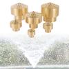 Garden Water Column Fountain Brass Nozzle 1/4" 1/2" 3/4" 1" 1.5" 2" Female Thread Scattering Sprinkler Head for Park Lawn Hotel