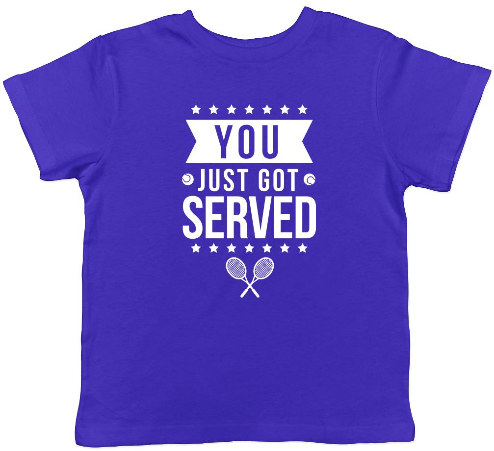 

Вы Только что Получили Подачу Теннисные Мальчики Девочки Дети Детская Футболка 120