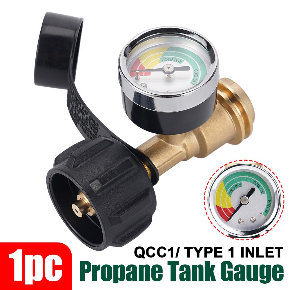 

Propane Gas Cylinder Adapter 5-40 Pound Propane Tank North American Gas Tank Copper Conversion Head POL For QCC1/Type1 Interface