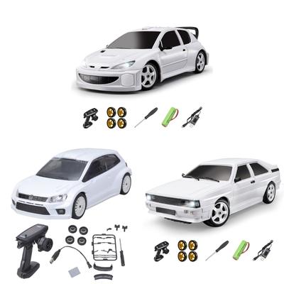1/28 Remote Control Drift Car 4Wd High Speed Racing Toy with Led Lights for Kids and Adults
