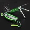Metric Allen Key Folding Tool Collapsible Design Portable Tool Multifunctional Tool  E-Scooter