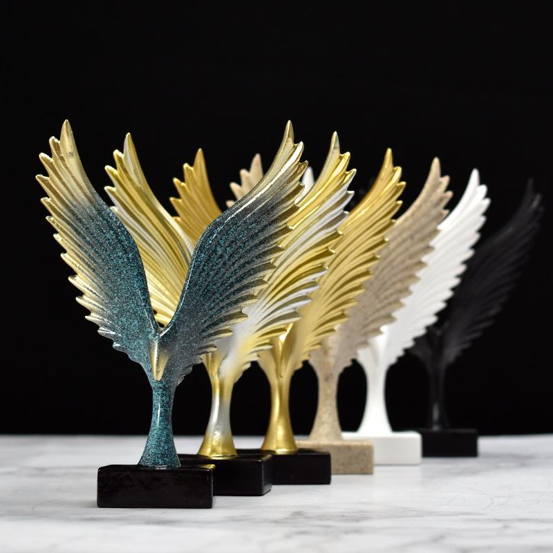 Mini Dapeng Spreads Wings Nordic Modern Living Room Study Home Atmosphere Decoration Creative and Minimalist Desktop Decoration