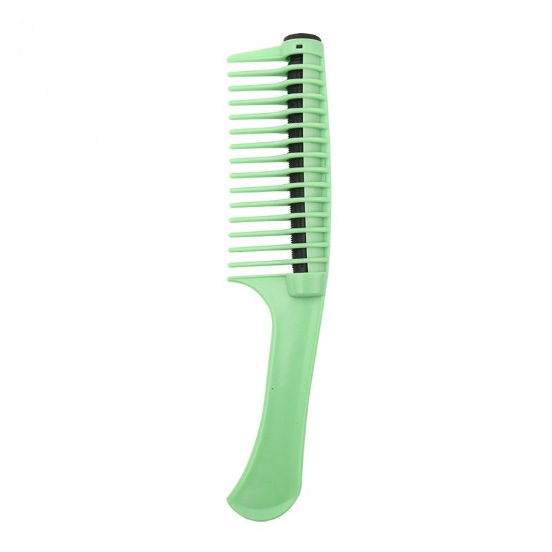 Hair Comb Hair Dye Comb Oil Treatment Styling Waxing Hair Dye Comb Hair Brush Plastic Oil Treatment Comb Roller Core Comb