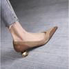 Newest Fashion Women's High Heels Spring Sexy Pointed Toe Fashion Design Colorblock Style High Heels Pumps Women's High Heels