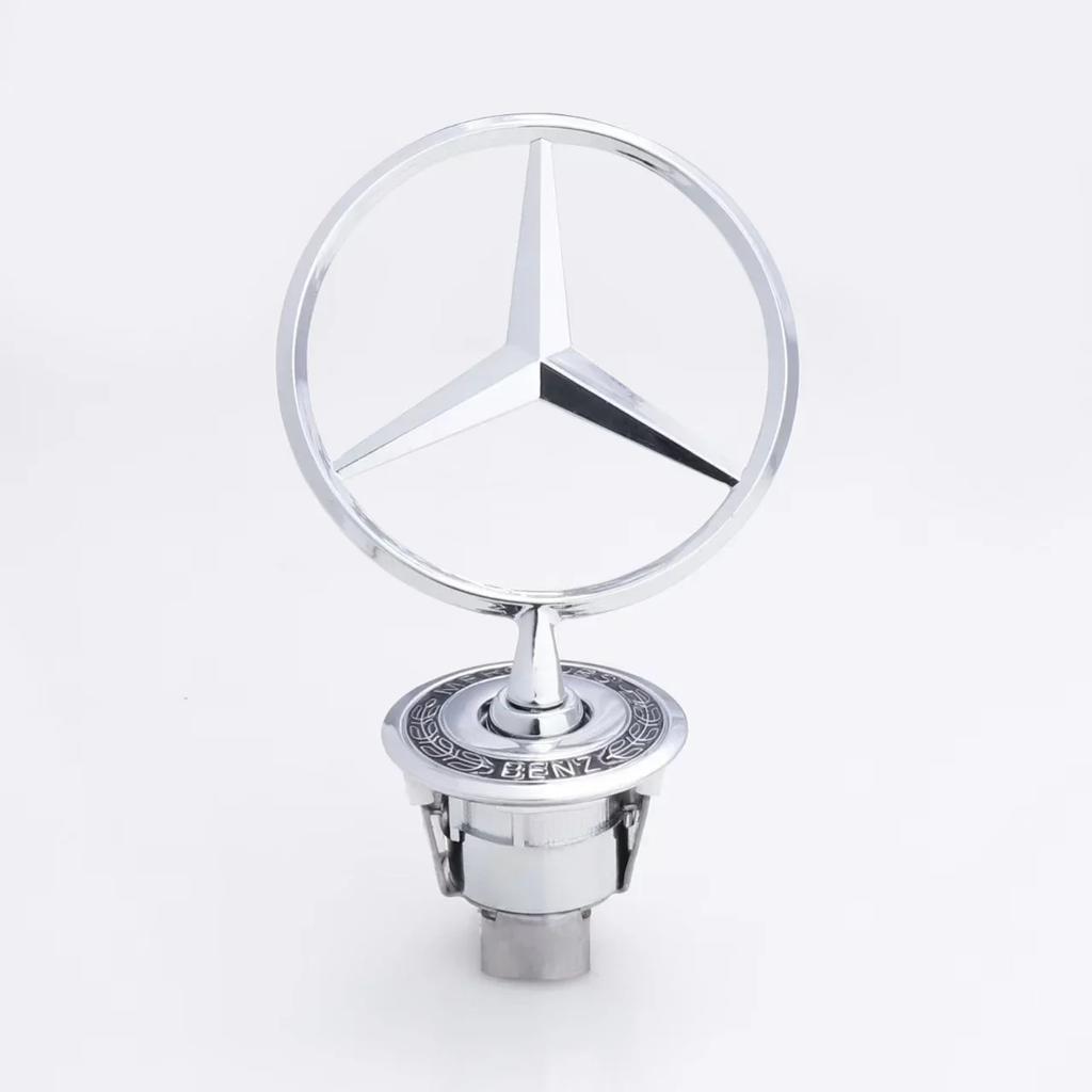2025 Heiß Für Mercedes Benz Metallstern Motorhauben-Logo Emblem Plakette Für Mercedes/Benz W204 W205 W203 W211 W212 W213 W201 W210 C1