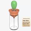 Integrated Silicone Oil Brush & Bottle for Kitchen, Baking, BBQ, and Air Fryer