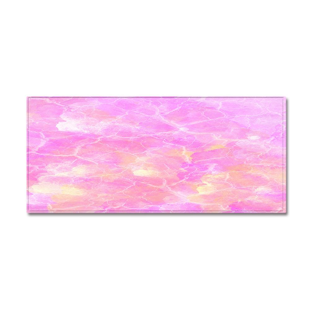 Marble Door Mat Kitchen Long Bathroom Non-Slip Mat Bedroom Living Room Floor Mat Carpet