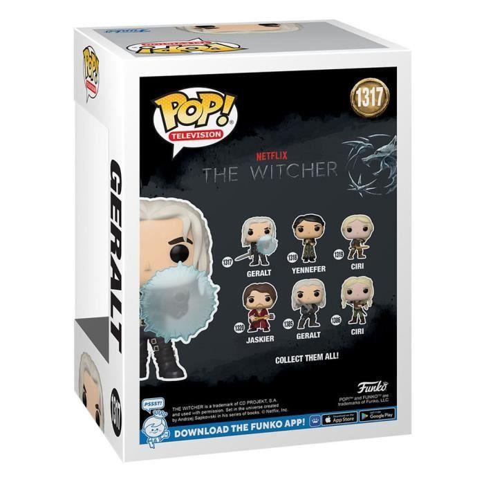The witcher pop! tv vinyl figurine geralt (shield) 9 cm funko 67424
