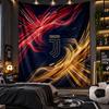 Arazzo da Appendere a Parete Tessuto Stampato Juventus FC per Soggiorno Camera da Letto Decorazione per la Casa