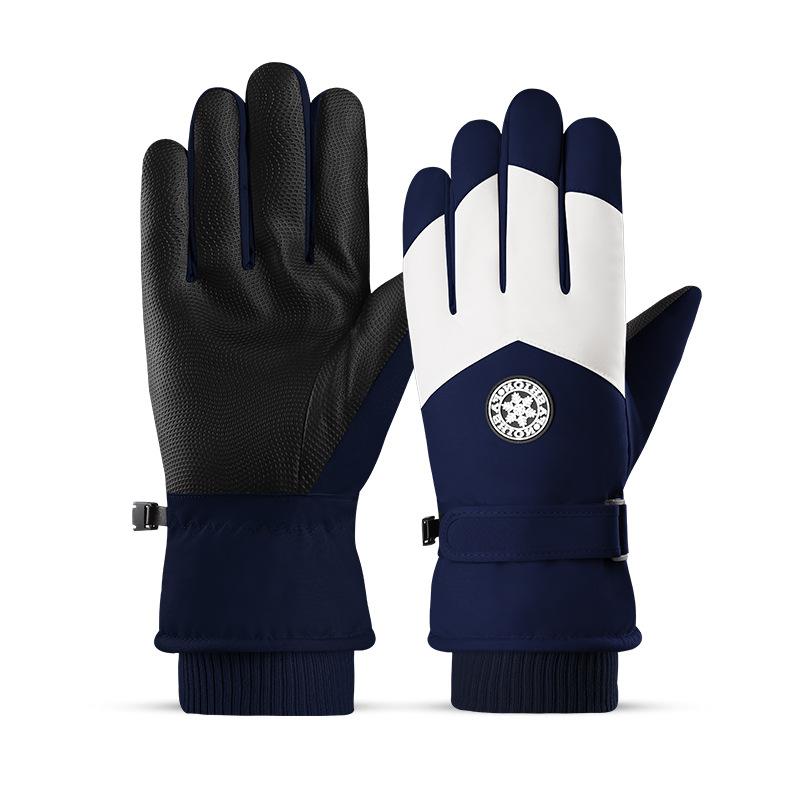 Winter Skihandschuhe mit Touchscreen-Fleece und verdickter Wärme Outdoor Radfahren und Bergsteigen Paarhandschuhe Warme Handschuhe