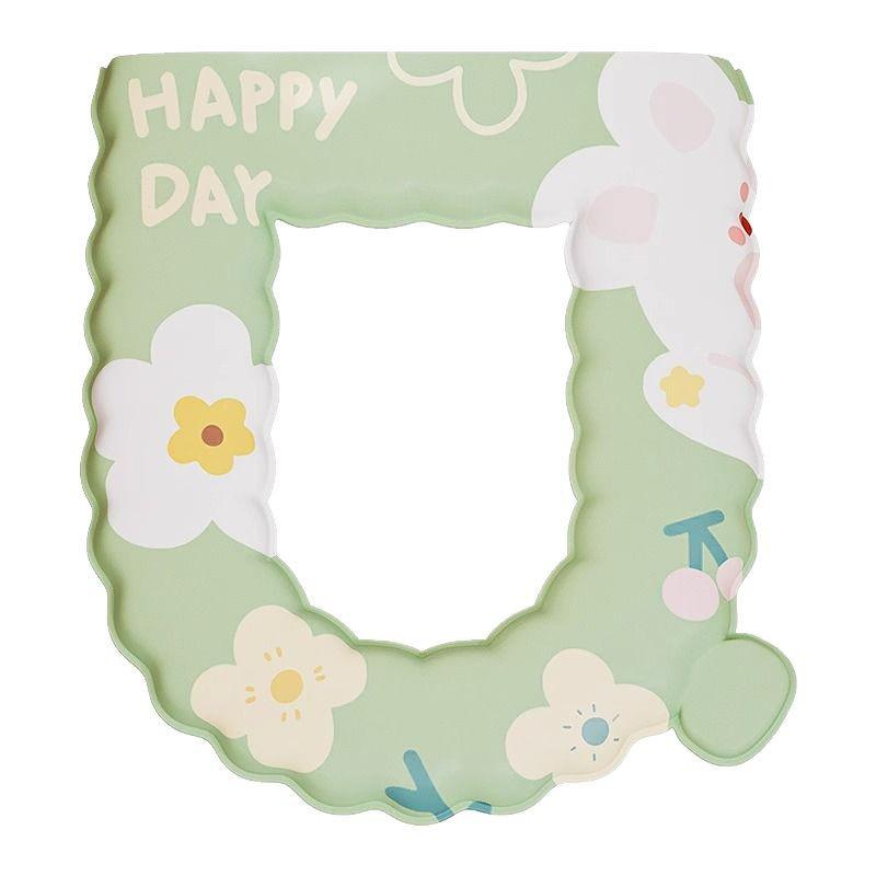 Waterproof High-Foam EVA Toilet Seat Cushion: Washable, Wipeable, Cute Winter Style