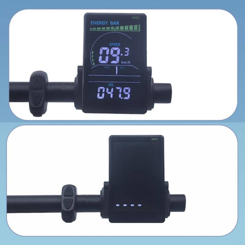 2025 New Electric Bike Display Plastic 24V-60V Waterproof LCD Display Electric Bike Panel Dashboard,Waterproof
