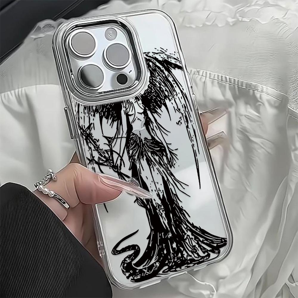 Dark Goddess Series Phone Cases For Iphone 17 16 Pro Max Air 15 11 14 13 12 Promax 17E 16E Plus Carcasa Soft Silicon Cover